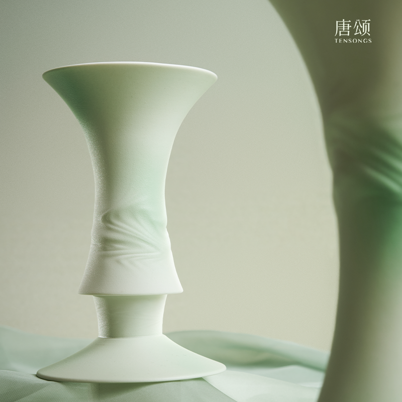 【新年礼物】唐颂花瓶古典软装客厅摆件餐桌陶瓷花瓶现代简约风,淘宝优惠券,粉丝福利购,淘宝优惠卷