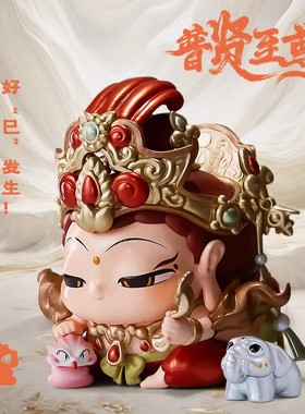 福福贴贴本命大神系列盲盒摆件