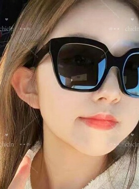 简约大框防紫外线显脸小墨镜