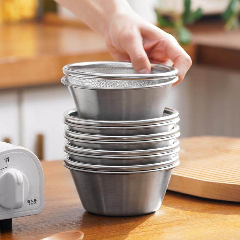 304不锈钢沥水篮套装双层厨房料理碗水果沥水盆洗米备菜过滤网筛,淘宝优惠券,粉丝福利购,淘宝优惠卷