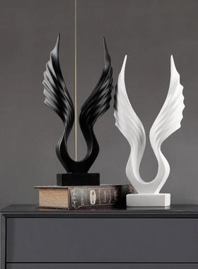 大鹏展翅摆件创意现代简约客厅家居饰品酒柜办公室桌面开业礼物