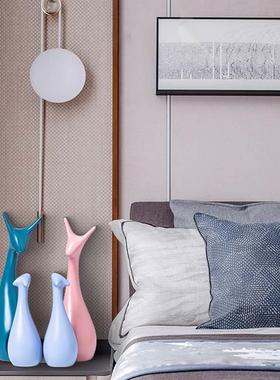 三口四五之家客厅摆件陶