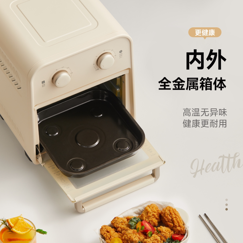 西屋可视化空气炸锅家用12升大容量多功能烘焙空气炸烤箱12A21