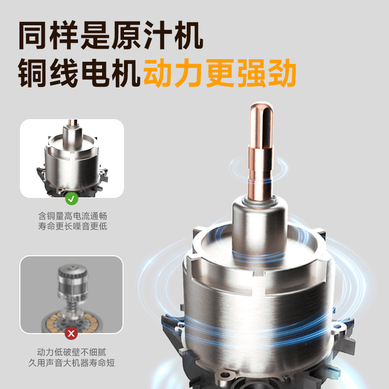 Westinghouse juicer large diameter low speed press household juicer fully automatic fruit and vegetable multi-function juicer