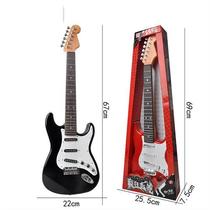 Children emulation playing electric guitar toy music instrumental metal strings boy girl gift