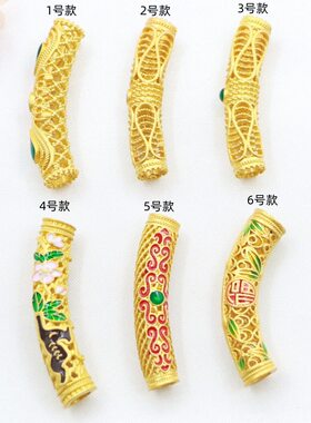 原创设计棉绳项圈绕线纽扣结diy手工编织锁骨链弯管吊坠配绳项链