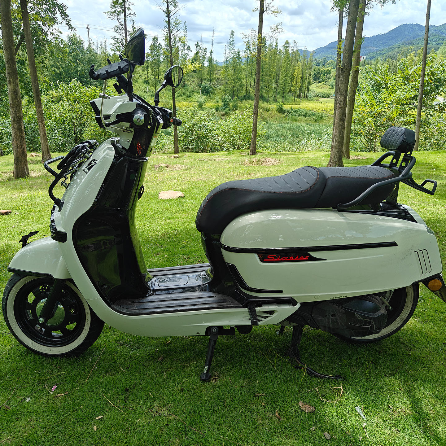 适用于龙嘉维多利亚Sixties150/250/300si尾箱架前货架短尾改装件 - 图0