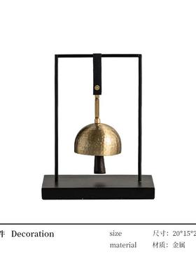 设计师软装组合搭配玄关柜博古架装饰品摆设茶室书房高级感摆件