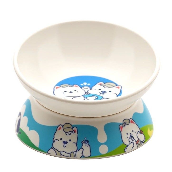 地狱厨房牛奶碗猫粮碗专用原装无毒健康喵咪喝水宠物用品,淘宝优惠券,粉丝福利购,淘宝优惠卷