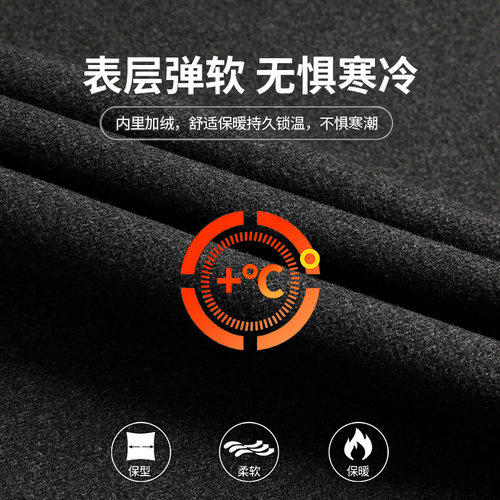 雪中飞中老年人马甲男秋装加厚保暖背心内搭爸爸装春秋季打底坎肩 - 图1