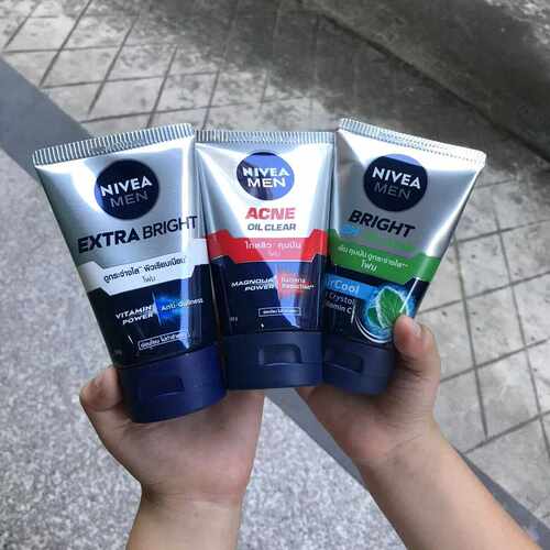 泰国NIVEA MEN妮维雅男士洗面奶 控油矿物炭冰爽深层清洁洗面乳 - 图2