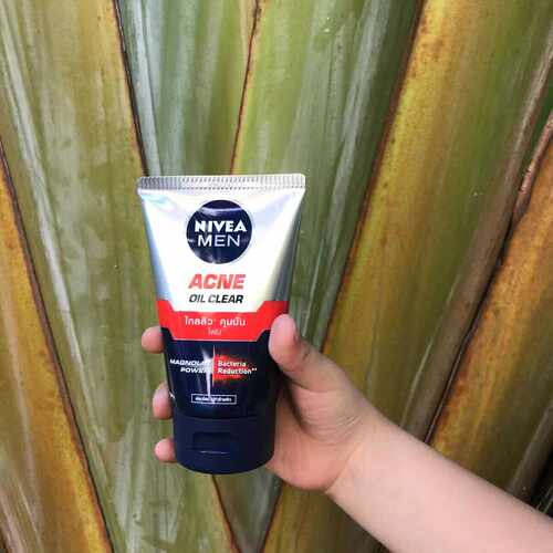 泰国NIVEA MEN妮维雅男士洗面奶 控油矿物炭冰爽深层清洁洗面乳 - 图3