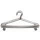 Bold 4MM stainless steel clothes hanger household seamless clothes support clothes hanger anti-slip clothes drying rack hook clothes rack
