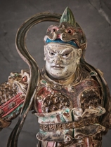 Vetuo Bodhisattva Statue of the Bodhisattva statue handicraft Chinese style home swinging piece Yan-Xi Temple out of the way