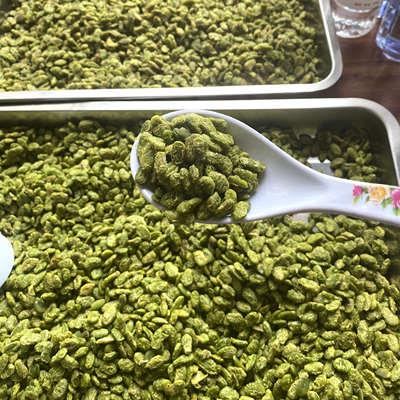 上海朱家角特产牛踏扁熏青豆熏毛豆扁豆咸口味 - 图1