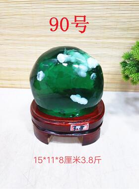 超值巴西绿色水晶石乌拉圭奇石原石观光石办公室家居装饰镇宅摆件