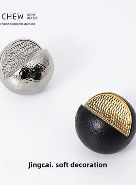 现代无障碍豪华电镀陶瓷创意小饰品样板间软装客厅电视柜餐桌装饰