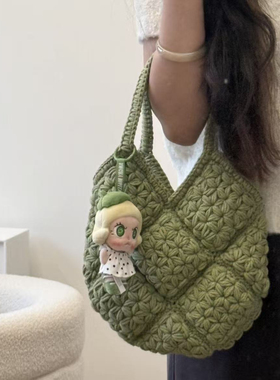 小苍兰手提包毛线钩织材料包