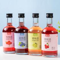 8 ~ 12 degrees Water Fruit wine 4 bottles 330ml Composition lady Low slightly intoxicated to drink sweet and fruity wine