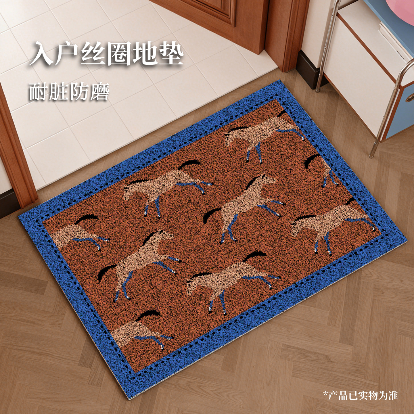 地垫入户门垫高级感进门家用耐脏防滑玄关地毯门口蹭土丝圈脚踏垫,淘宝优惠券,粉丝福利购,淘宝优惠卷