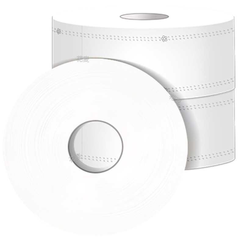 花麦大盘卷纸酒店专用大卷纸厕纸整箱批发公共厕所纸巾卫生纸家用,淘宝优惠券,粉丝福利购,淘宝优惠卷