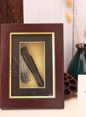 迷你古筝琵琶模型民乐摆件二胡三弦中阮竹芦笙客厅书房古琴相框