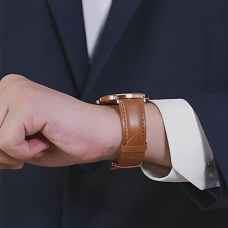 适用华为手表FIT3/FIT2表带watch fit3真皮表带女士watch fit2皮质腕带FIT三代二代手环官方同款非原装表带男