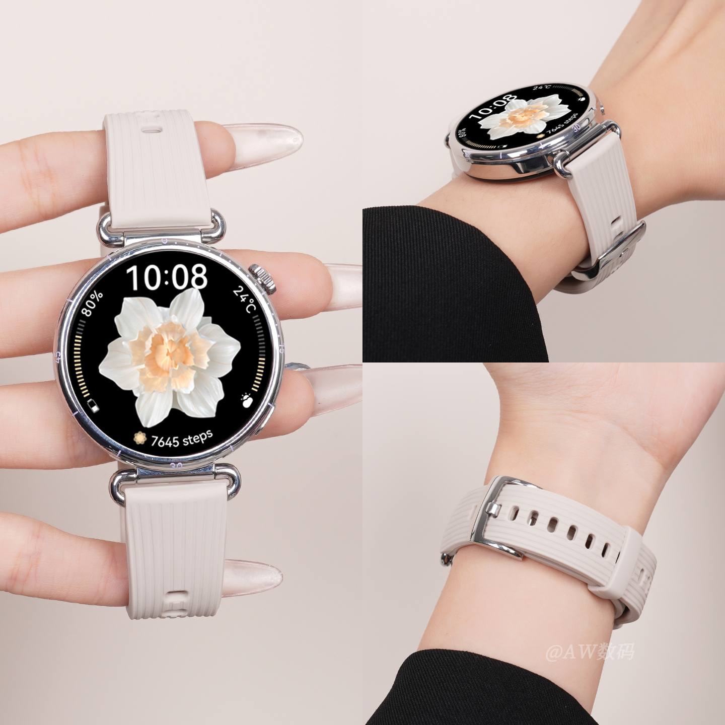 新年红色适用小米watchs4表带41mm手表S3新款竖纹透气硅胶xiaomi腕带S3智能女士S2运动男款S1pro高级感替换带 - 图3