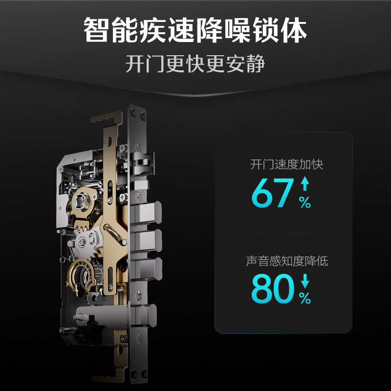 德施曼密码指纹锁家用防盗全自动电子智能锁小嘀Q3P