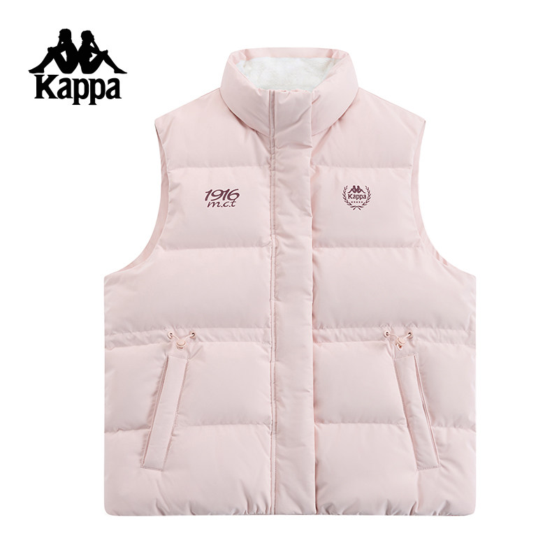 Kappa卡帕女装冬季新款运动休闲简约百搭羽绒马甲K0E82NY01D,淘宝优惠券,粉丝福利购,淘宝优惠卷