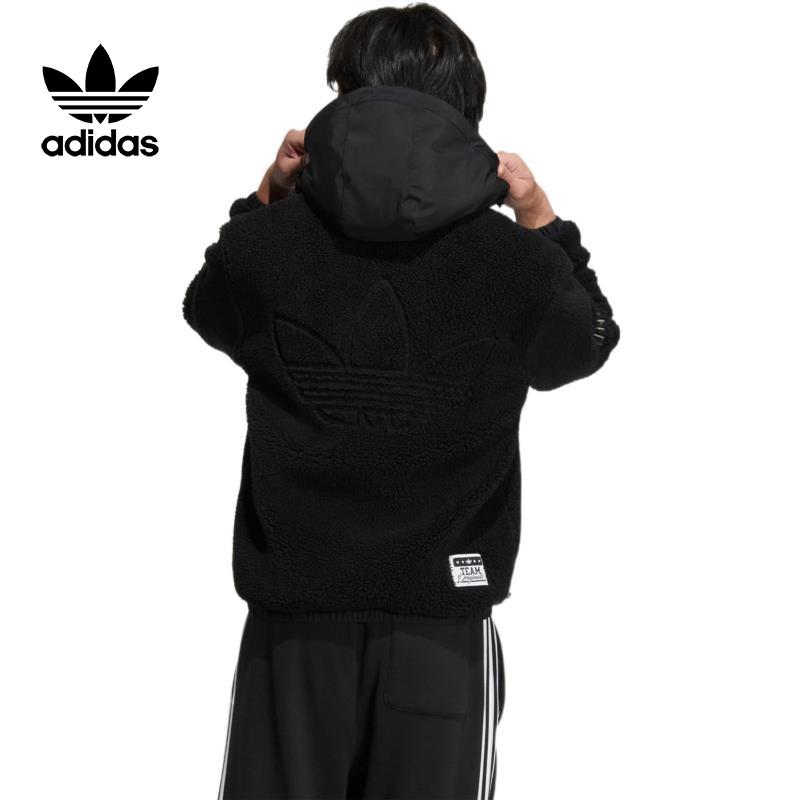 Adidas/阿迪达斯2023冬季新款男女运动运动茄克/外套HS2004-图3