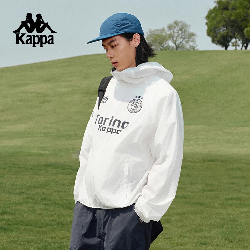 Kappa Kappa simple and versatile windproof coat