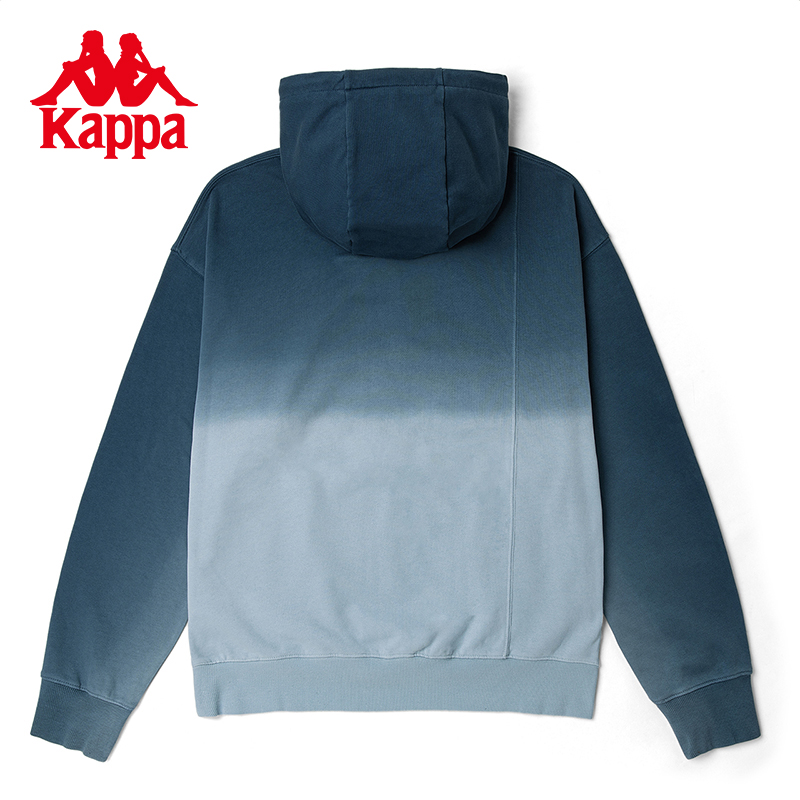 Kappa卡帕男装女装秋季新款运动休闲透气连帽卫衣KAA0KT19