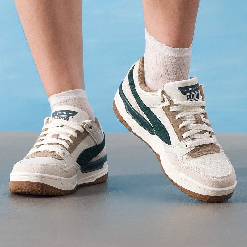 PUMA彪马男鞋女鞋2025秋季新款潮流拼接色鞋面休闲板鞋400214,淘宝优惠券,粉丝福利购,淘宝优惠卷