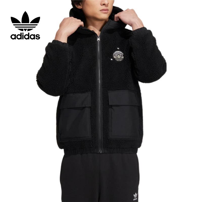 Adidas/阿迪达斯2023冬季新款男女运动运动茄克/外套HS2004-图2