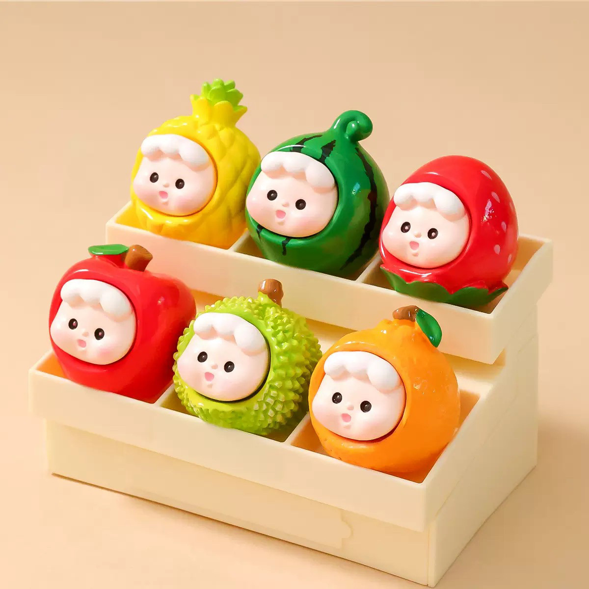可爱水果崽崽萌粒摆件卡通仿真水果潮玩公仔桌面小摆件创意小礼品,淘宝优惠券,粉丝福利购,淘宝优惠卷