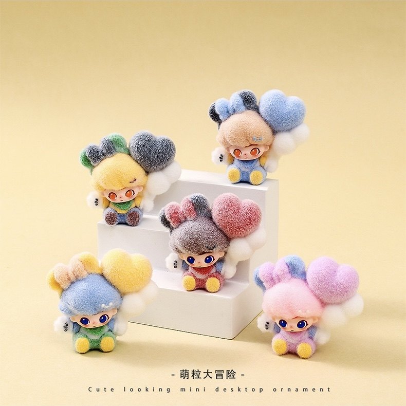 植绒爱心气球dimo萌粒摆件卡通可爱桌面装饰潮玩公仔创意礼品批发,淘宝优惠券,粉丝福利购,淘宝优惠卷