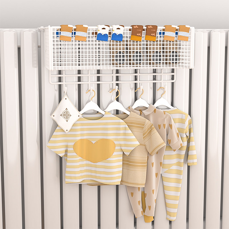 暖气片置物架挂在暖气上的晾衣架专用挂钩免打孔毛巾架晾鞋子神器,淘宝优惠券,粉丝福利购,淘宝优惠卷