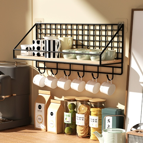 Чашка рама стена висят водяной чашкой чашки хранения