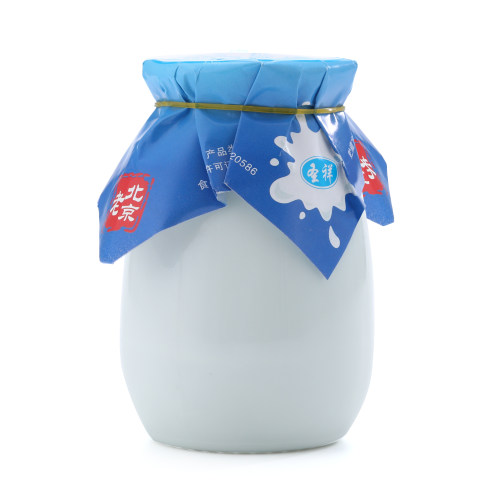 【官方】圣祥经典老北京瓷罐酸奶蜂蜜味活菌发酵正宗酸奶180g*6罐 - 图3
