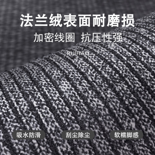 中式黑色入户门地垫2026新款门垫进门高级轻奢门口入门地毯脚垫子 - 图1