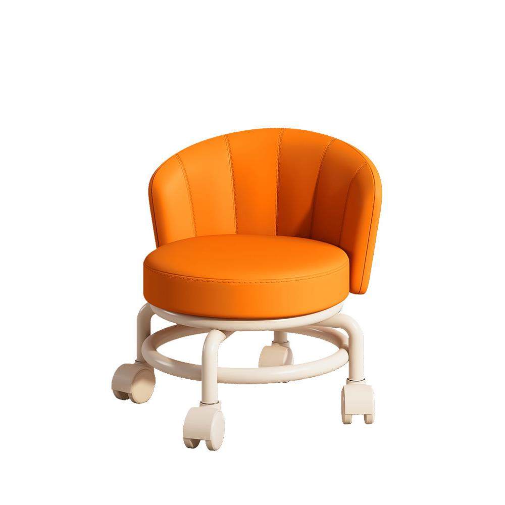 万向轮家用靠背小凳子滑轮矮凳靠背小椅子换鞋凳带娃宝宝学步凳,淘宝优惠券,粉丝福利购,淘宝优惠卷