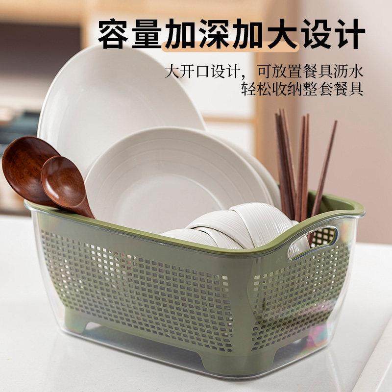 双层洗菜盆沥水篮厨房客厅家用塑料洗水果盘水槽淘米洗菜篮子收纳,淘宝优惠券,粉丝福利购,淘宝优惠卷