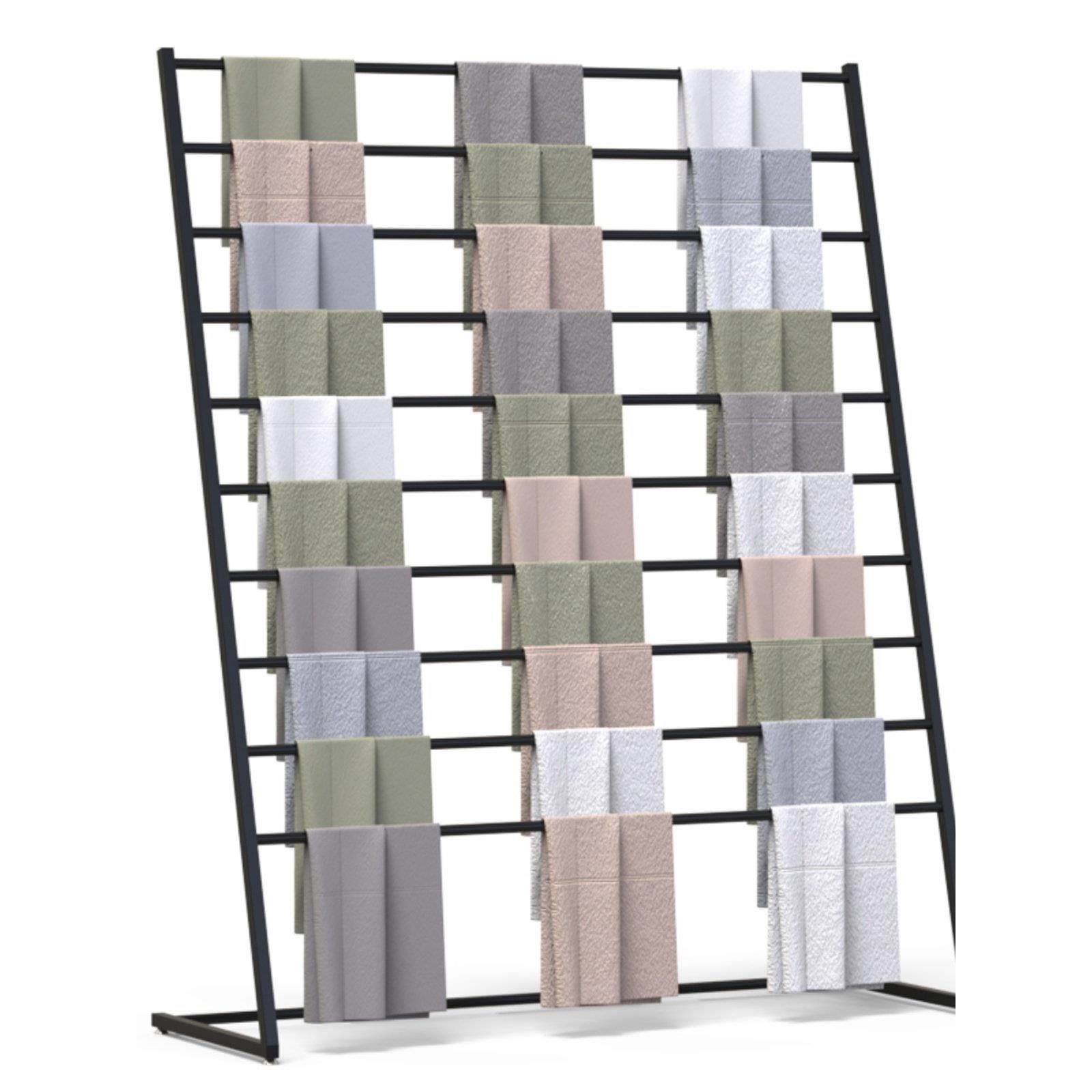 窗帘吊卡展示架家纺布艺布料样品色卡面料小样样本展会陈列展架,淘宝优惠券,粉丝福利购,淘宝优惠卷