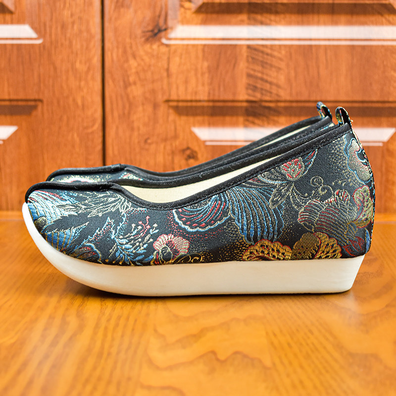 锦袍仙登云履配鞋汉服鞋子女增高古风古装翘头履明制布鞋厚底原创,淘宝优惠券,粉丝福利购,淘宝优惠卷