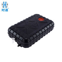 Time Tong Solar Bath Hot Water Barrel Plastic Sunburn Bucket Summer Water Storage Bath Barrel Simple Black Bucket God