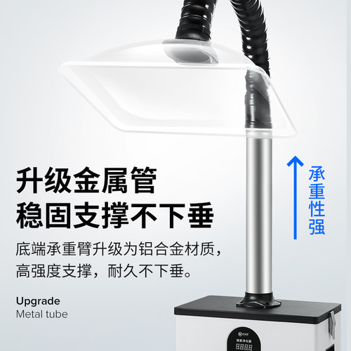 艾灸烟雾净化器家用养生馆艾灸排烟机移动式除烟仪器吸抽烟机系统 - 图1