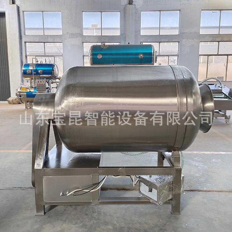 牛排羊排真空腌渍机鸭脖鸭锁骨滚揉腌制设备鸡胸肉琵琶腿滚揉机 - 图0