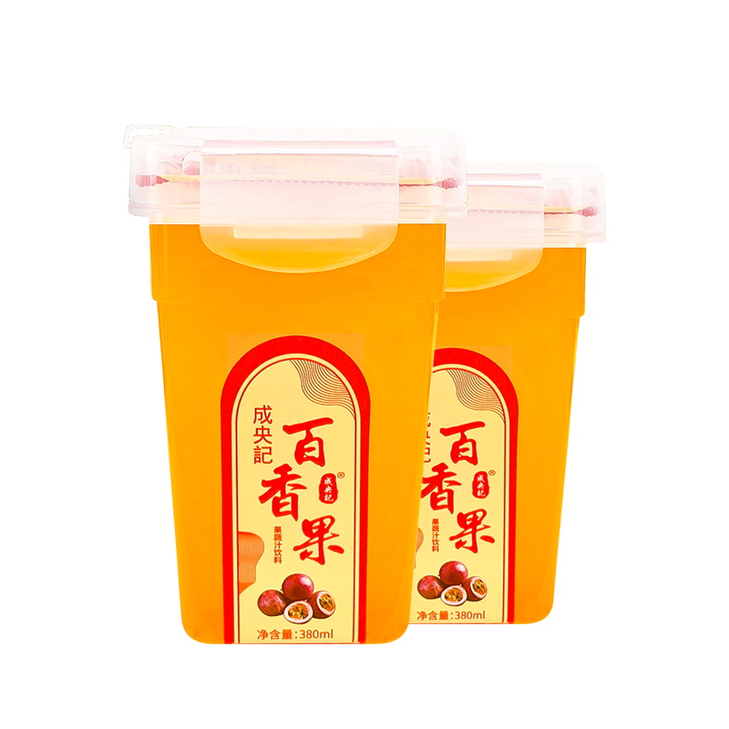 成央记新鲜百香果酱冷冻百香果汁果肉奶茶店用纯鲜榨风味果味饮料