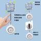 Cartoon stretchable nurse watch student exam pocket watch